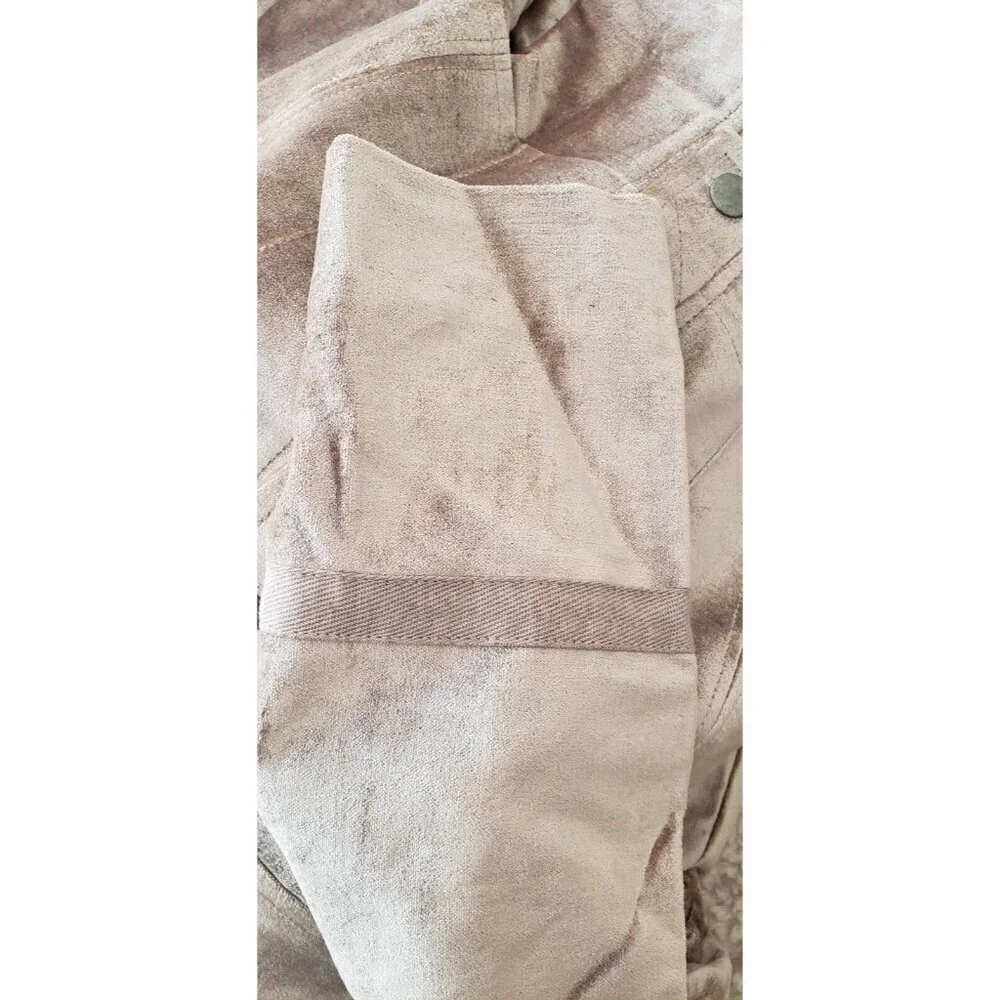 NEW FREE PEOPLE BALLET RACER VELVET CHAMPAIGN JACKET SZ XS - Picture 11 of 14